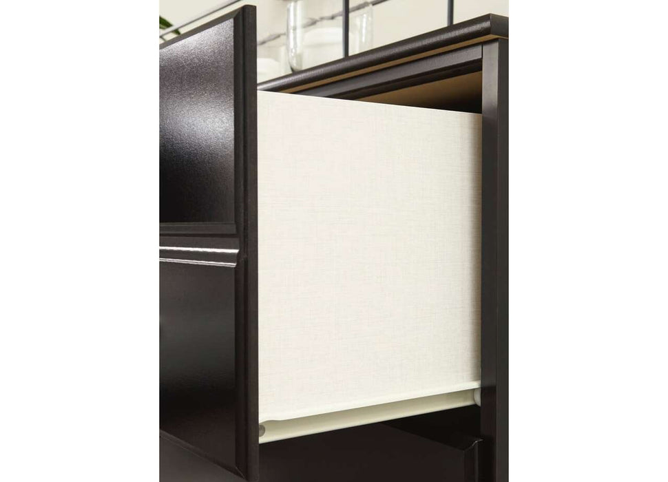 Mirlotown Almost Black 5 Pc Bedroom Set