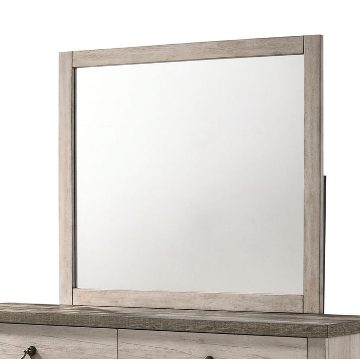 Patterson Mirror In Driftwood Grey