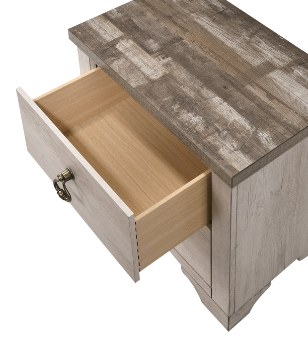 Patterson Nightstand In Driftwood Grey