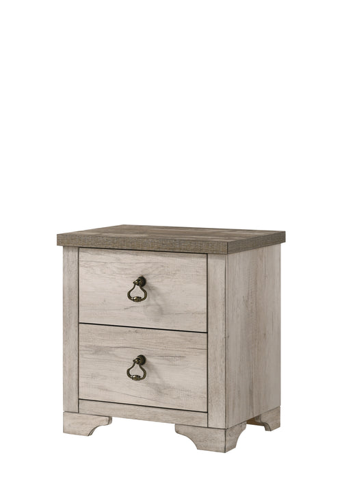 Patterson Nightstand In Driftwood Grey