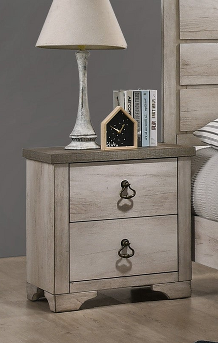 Patterson Nightstand In Driftwood Grey