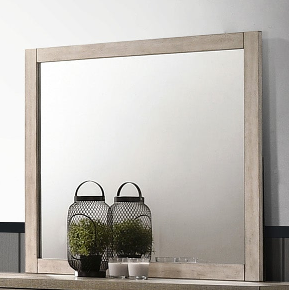 Patterson Mirror In Driftwood Grey