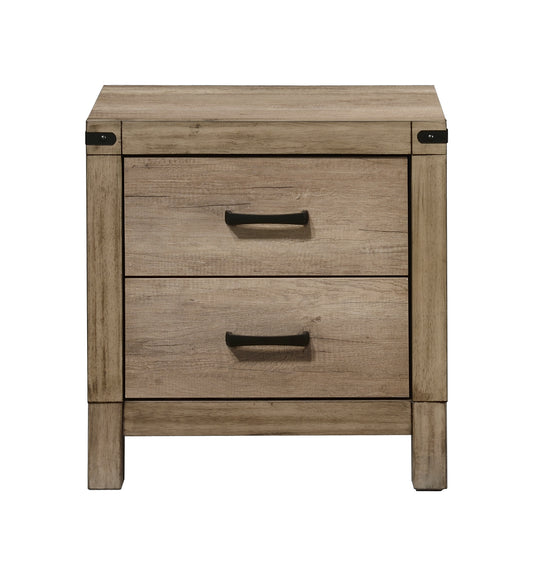 Matteo 2 Drawer Nightstand