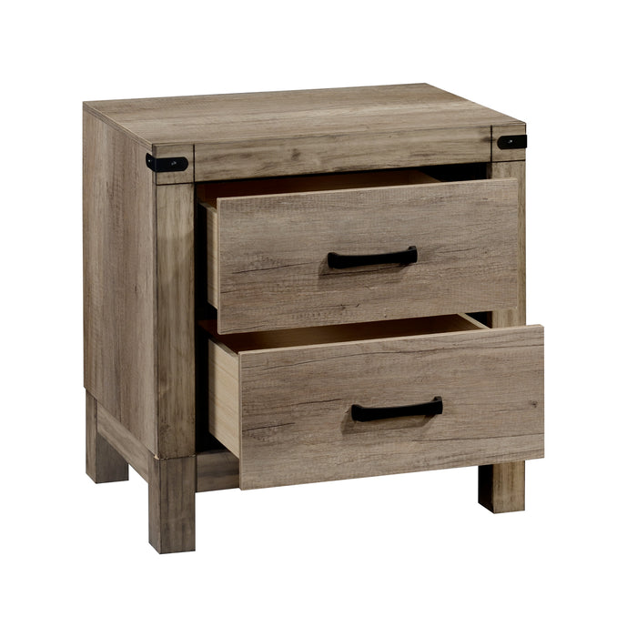 Matteo 2 Drawer Night Stand