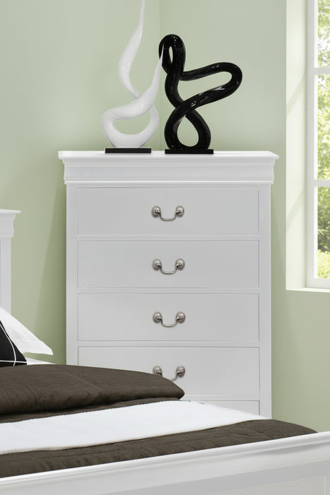 Louis Philip White Bedroom Sets by Crown Mark