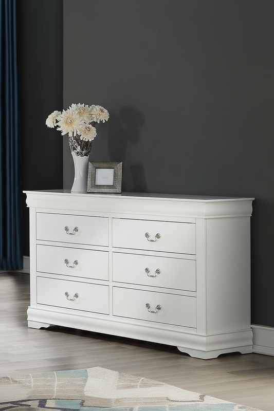 Louis Philip - Dresser - White
