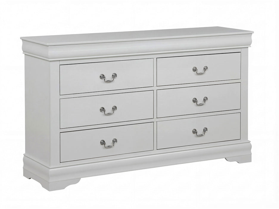 Louis Philip Greige Bedroom Sets by Crown Mark