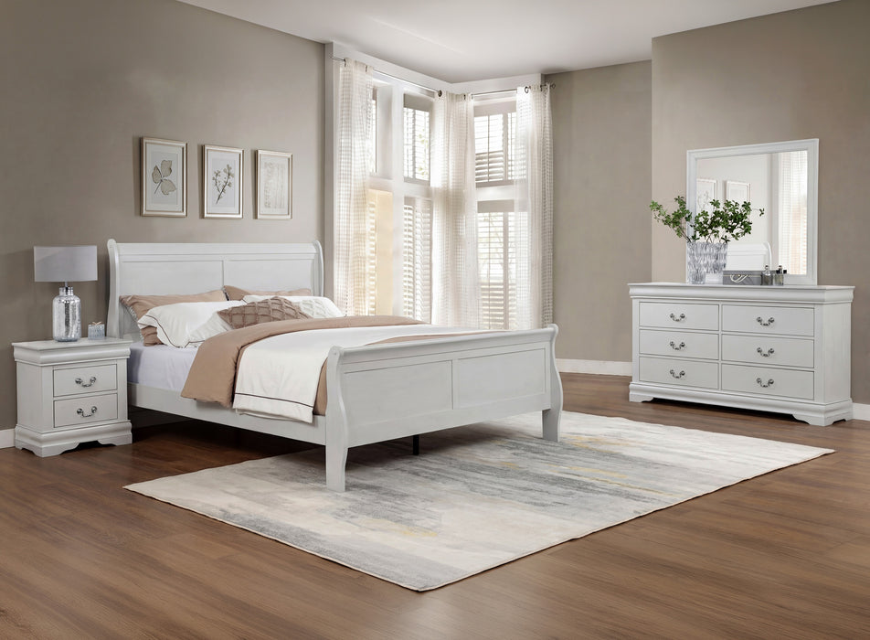 Louis Philip Greige Bedroom Sets by Crown Mark