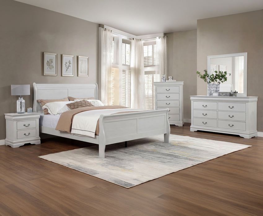 Louis Philip Greige Bedroom Sets by Crown Mark