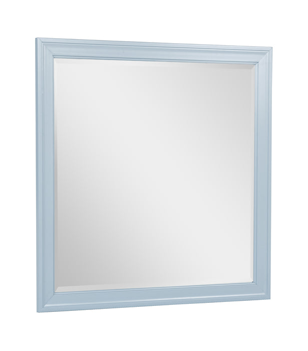 Louis Philip - Dresser & Mirror - Blue
