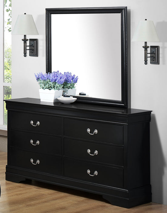 Louis Philip Black Bedroom Sets by Crown Mark
