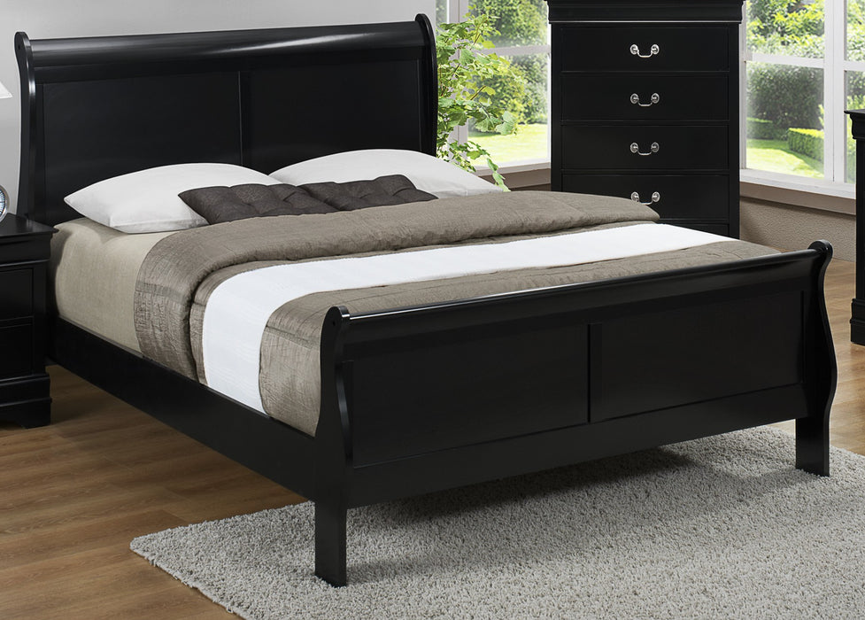 Louis Philip Black Bedroom Sets by Crown Mark