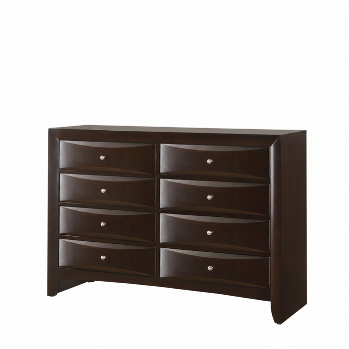Emily - Dresser 8 Drawers - Cherry
