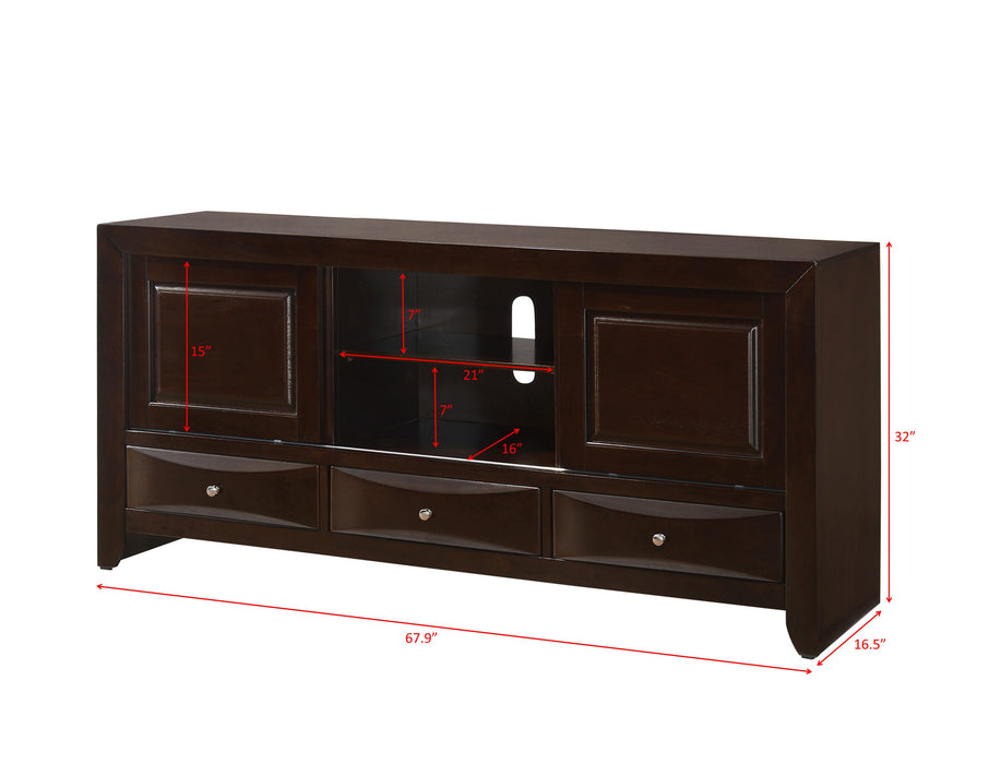 Emily - TV Stand - Cherry