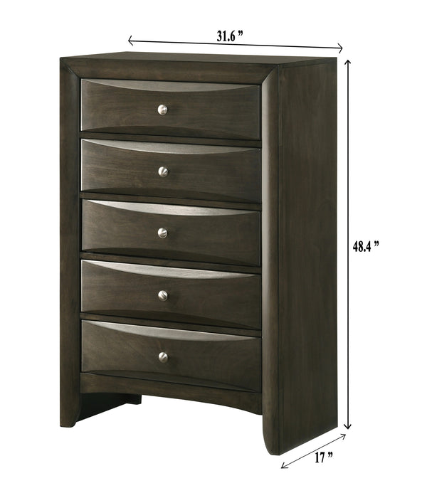 Emily - Chest - Cherry