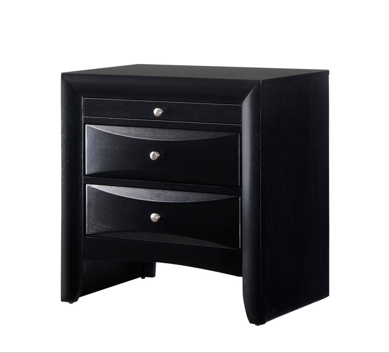 Emily Nightstand In Black