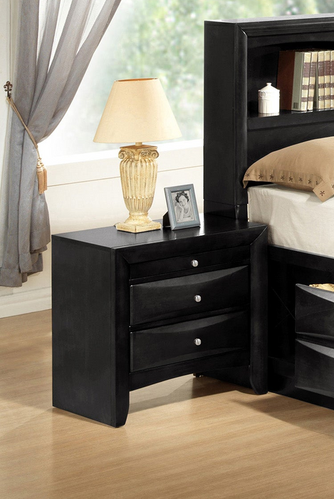 Emily - Nightstand - Black