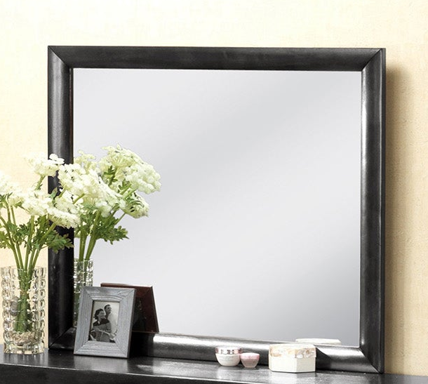 Emily Dresser Top Mirror In Black