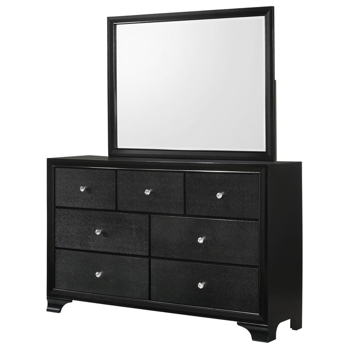 Micah Black Bedroom Suites by Crown Mark