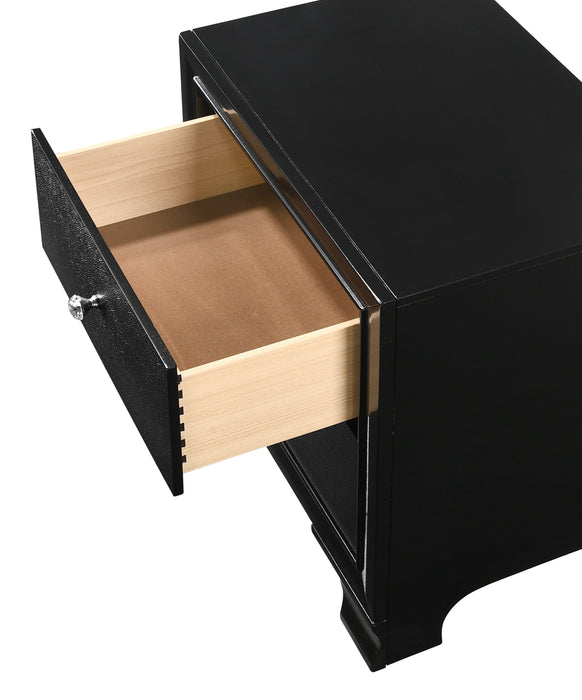 Micah Black Bedroom Suites by Crown Mark