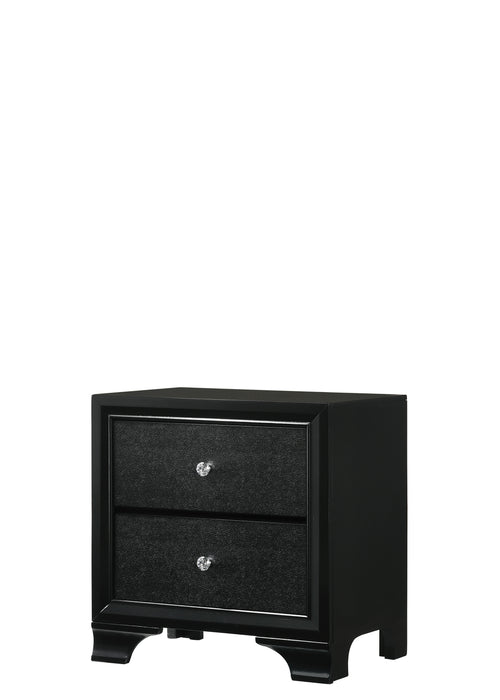 Micah Black Bedroom Suites by Crown Mark