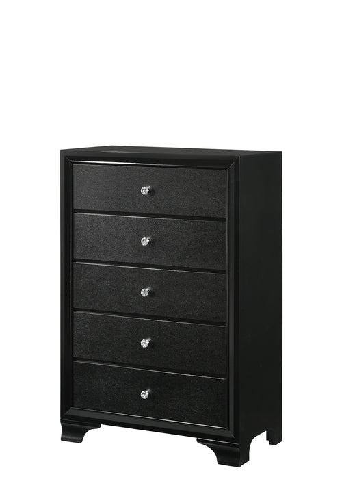 Micah Black Bedroom Suites by Crown Mark
