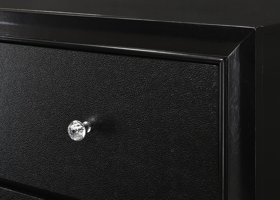 Micah Black Bedroom Suites by Crown Mark
