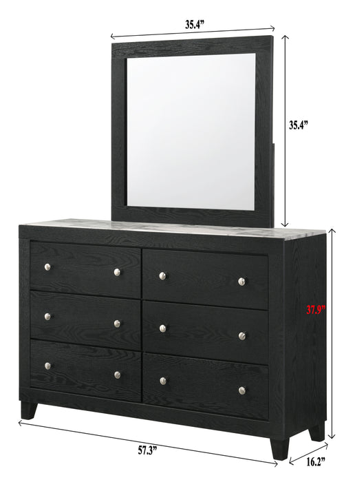 Cadence Dresser Top Mirror