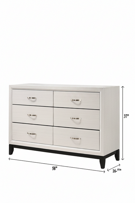 Akerson - Dresser - White