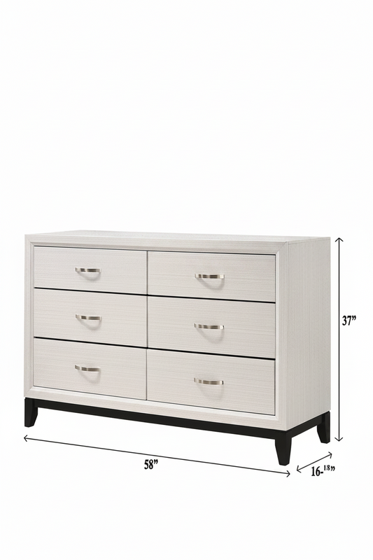 Akerson - Dresser - White
