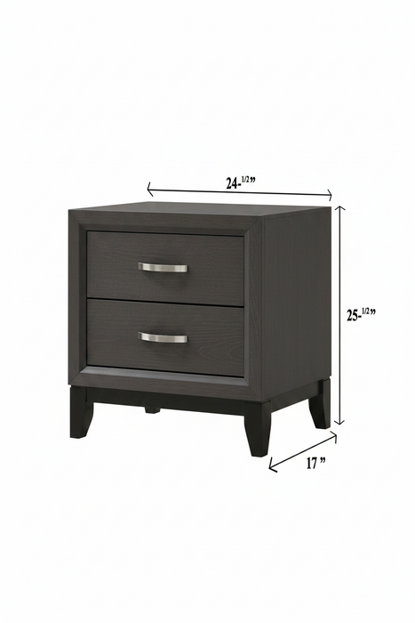 Akerson - Nightstand - Gray
