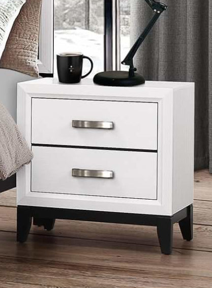 Akerson Chalk White Bedroom Suites by Crown Mark