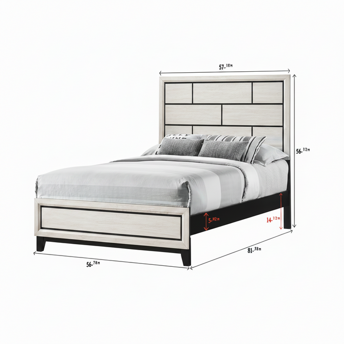 Akerson White Beds