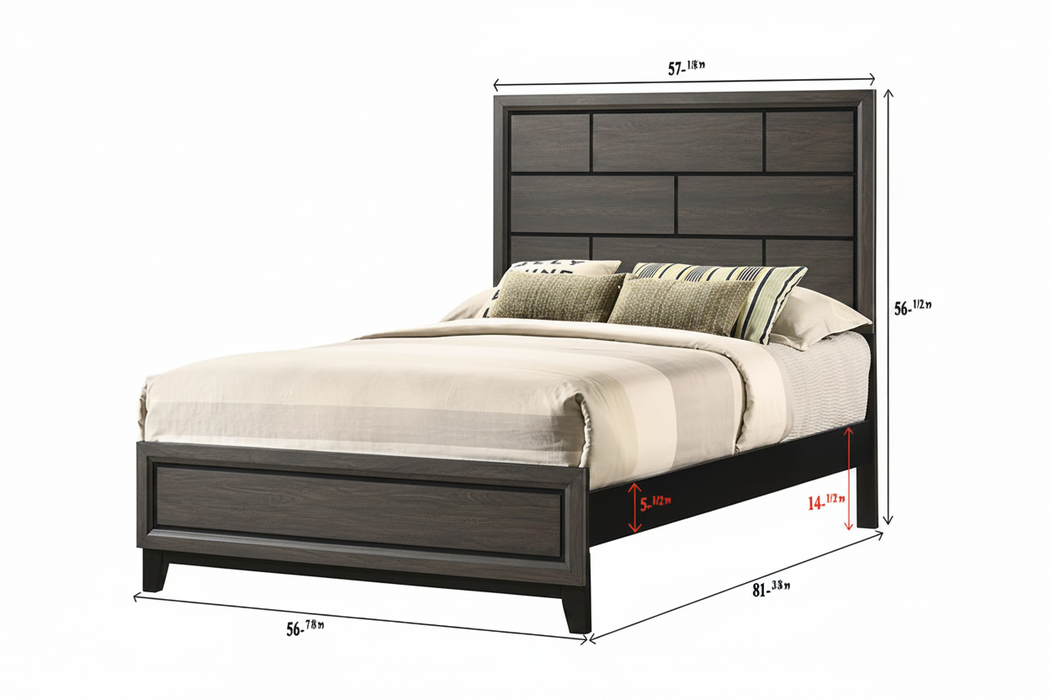Akerson Gray Beds