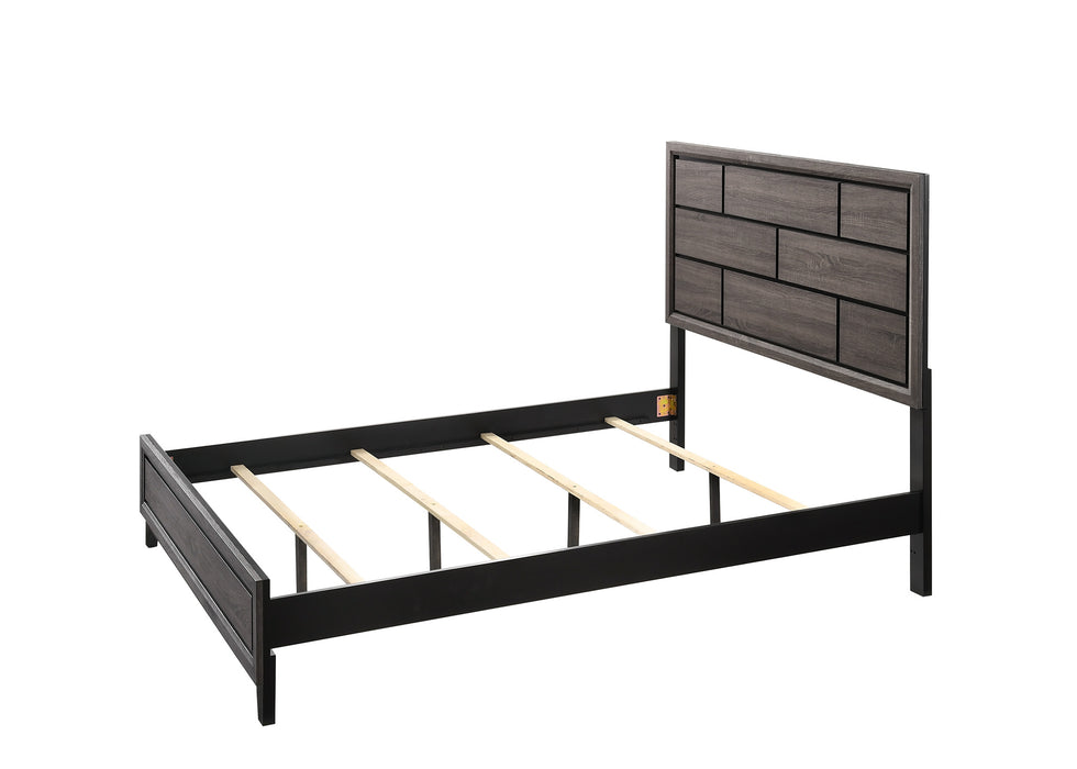 Akerson - Queen Bed - Gray