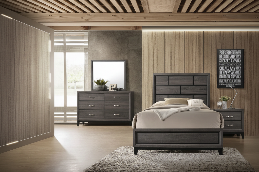 Akerson Gray Bedroom Suites by Crown Mark