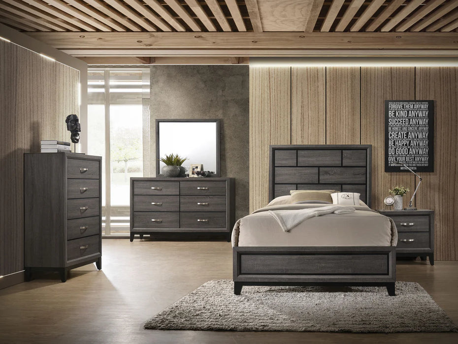 Akerson Gray Bedroom Suites by Crown Mark