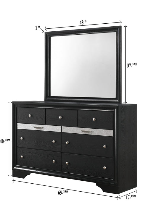 Regata Dresser In Black