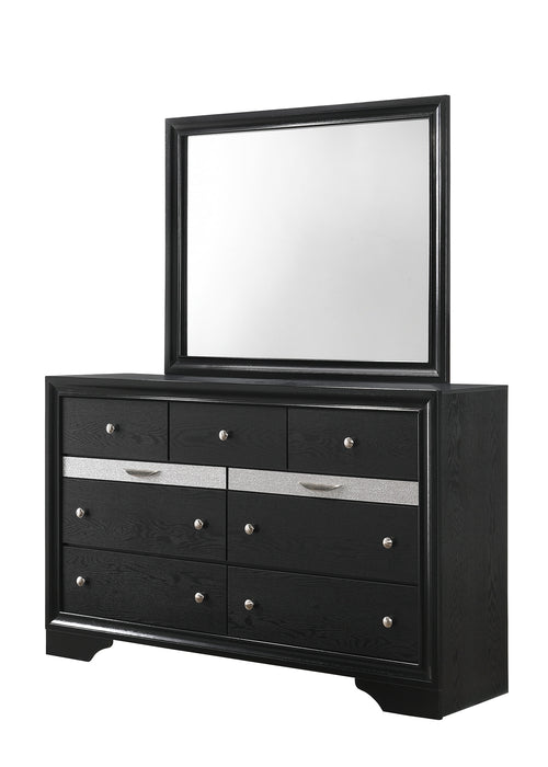 Regata Mirror in Black