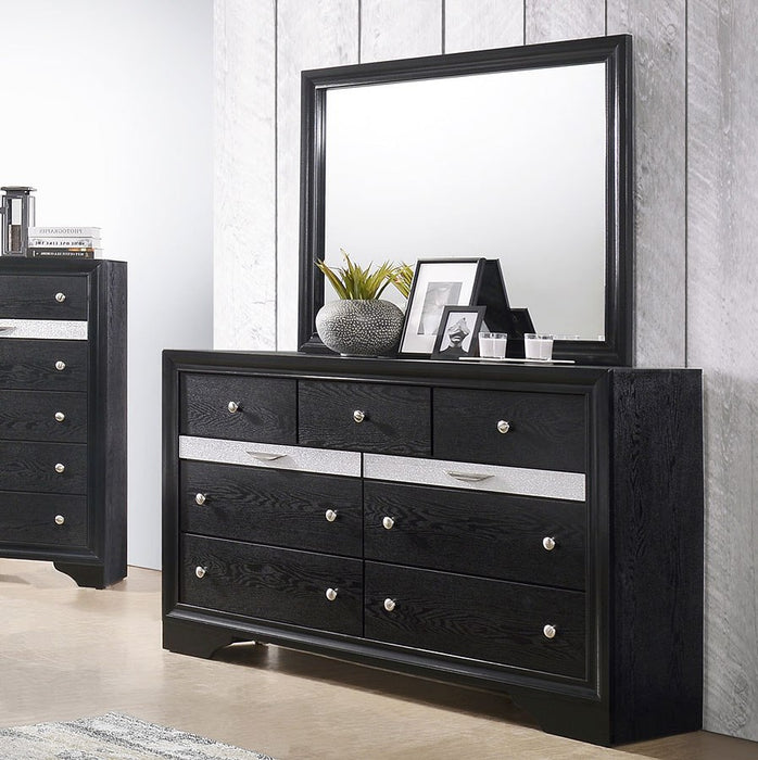 Regata Mirror in Black