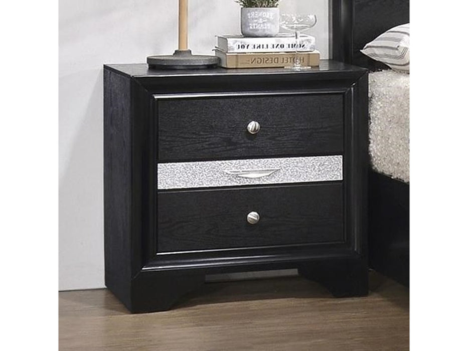 Regata Nightstand In Black
