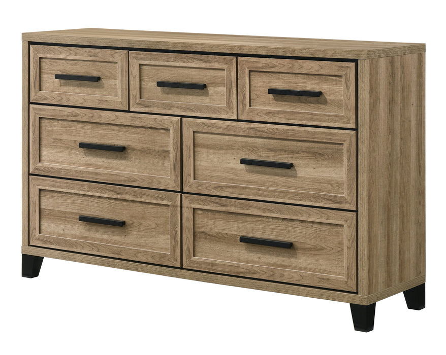 Jameson Natural Dresser and Optional Mirror