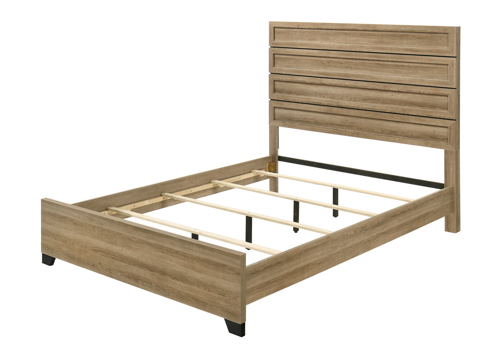 Jameson Natural Panel Bed