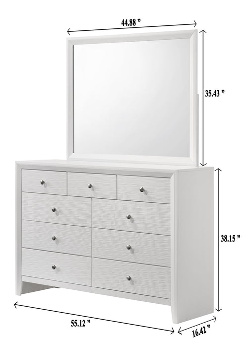 Evan - Dresser - White