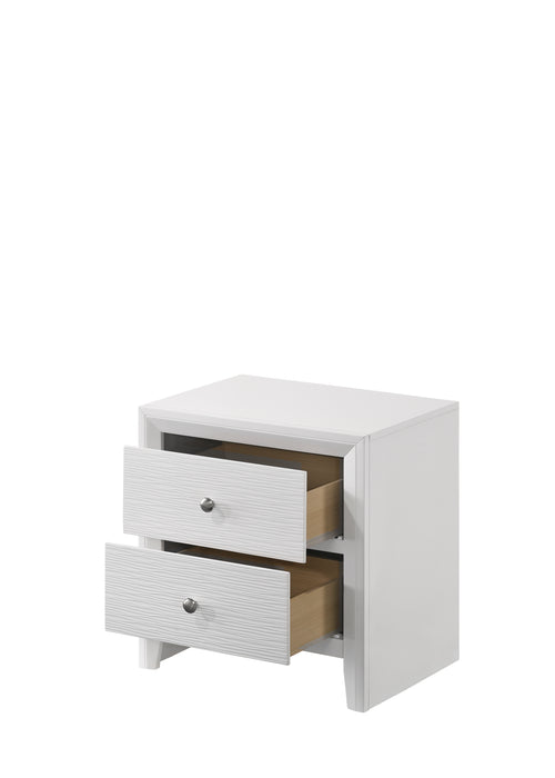 Evan - Nightstand - White