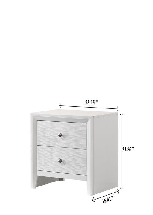 Evan - Nightstand - White