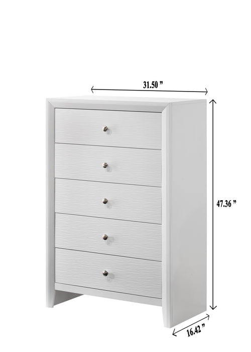 Evan - Chest - White
