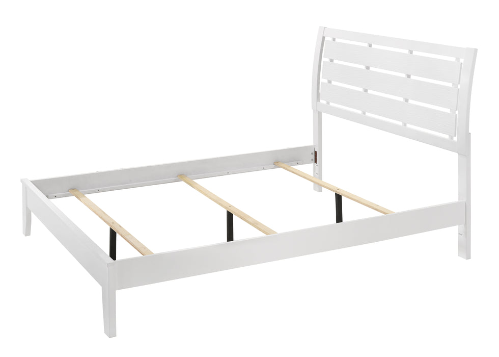 Evan - Queen Bed - White