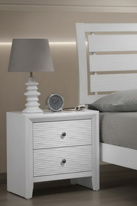 Evan - Nightstand - White