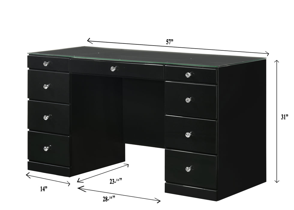 Avery - Vanity Set - Black
